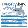 Προσκλητήριο βάπτισης Little baby shark 