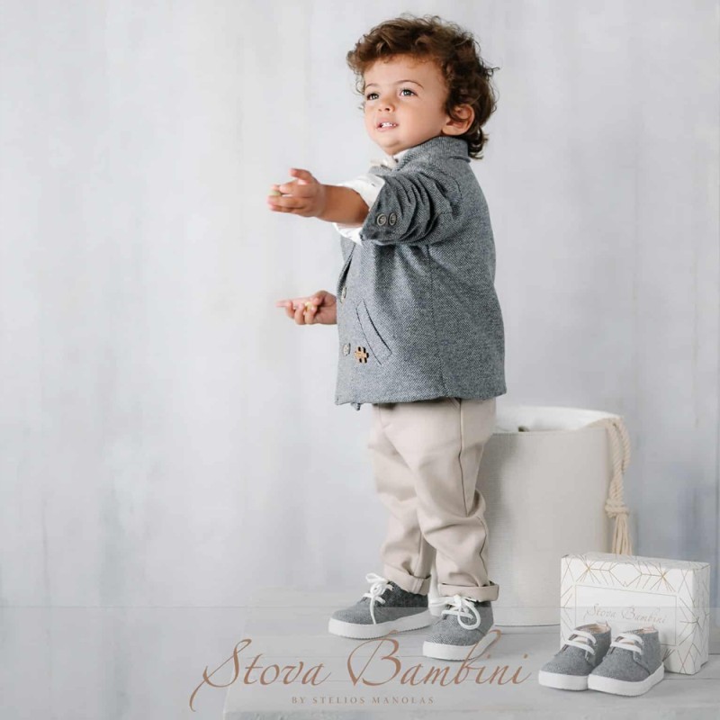 Χειμερινό Βαπτιστικό Κουστούμι Stova Bambini