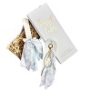 Πασχαλινή Λαμπάδα Νονάς με Δώρο Scrunchie & Charm Blue Toile