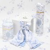 Scrunchie με Μαντιλάκι Blue Toile – Μπομπονιέρα Γάμου & Βάπτισης