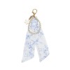 Πασχαλινή Λαμπάδα Νονάς με Δώρο Scrunchie & Charm Blue Toile