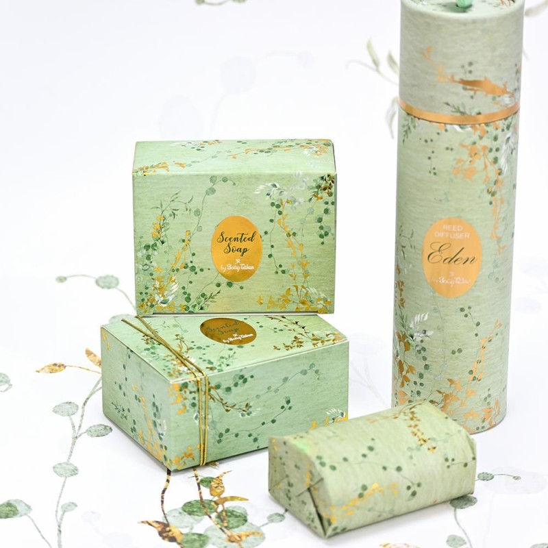 Μπομπονιέρα Αρωματικό Χώρου Eden με Πράσινες Αποχρώσεις