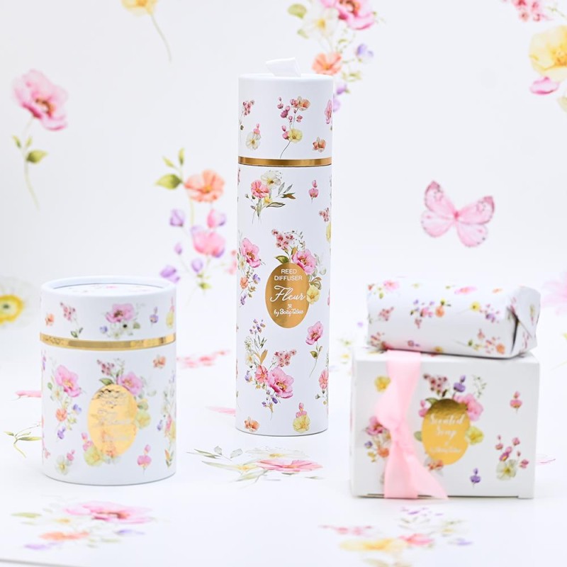 Μπομπονιέρα Αρωματικό Χώρου με Floral Σχέδιο