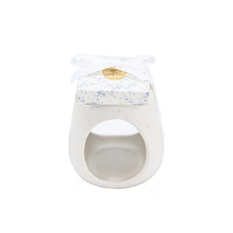 Κεραμικό Melt Burner Blue Toile με Wax Melts σε Κουτί Μπομπονιέρα