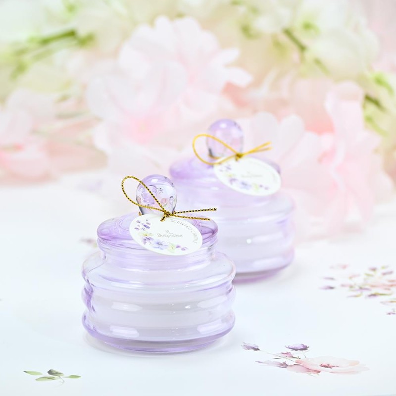 Αρωματικό κερί Flor Purple Lilac Era για μπομπονιέρα