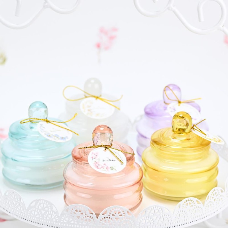 Αρωματικό κερί Flor Yellow Moonlight Garden για μπομπονιέρα