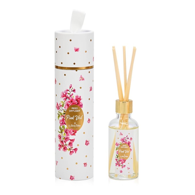 Μπομπονιέρα Αρωματικό Χώρου με Φούξια Λουλούδια – Flower Bouquet