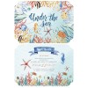 Πρόσκληση βάπτισης under the sea Πρόσκληση βάπτισης under the sea