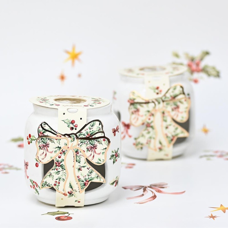Μπομπονιέρα Χριστουγεννιάτικο Melt Burner Berry Christmas με Wax Melts